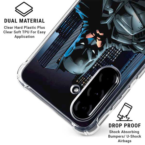 DC Comics Batman The Dark Knight Comic Art Galaxy A36 5G Clear Case