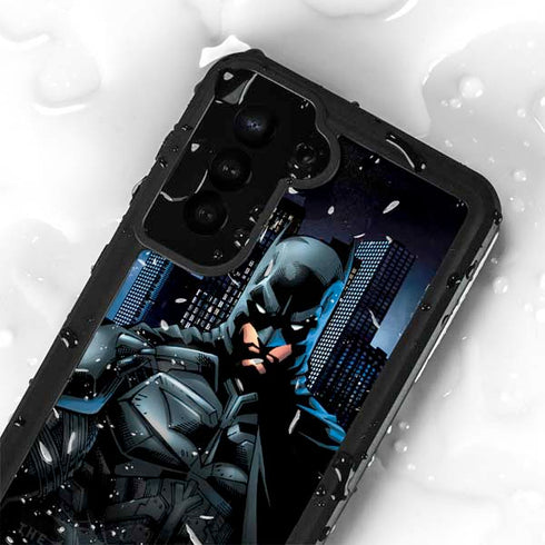 DC Comics Batman The Dark Knight Comic Art Galaxy S24 Plus Waterproof Case
