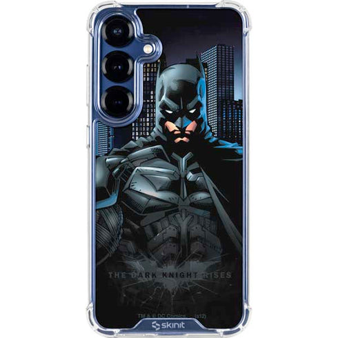 DC Comics Batman The Dark Knight Comic Art Galaxy S25 Clear Case