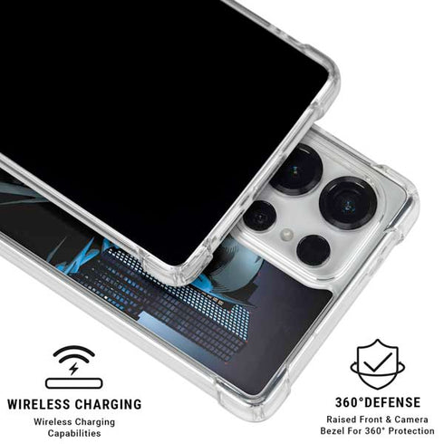 DC Comics Batman The Dark Knight Comic Art Galaxy S25 Ultra Clear Case