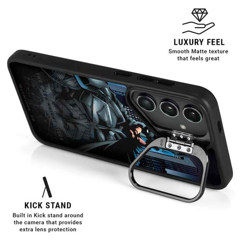 DC Comics Batman The Dark Knight Comic Art Galaxy S26 Kickstand Case