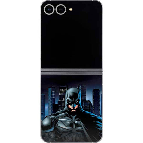 DC Comics Batman The Dark Knight Comic Art Galaxy Z Flip6 Skin