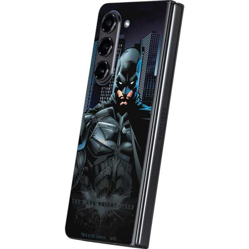 DC Comics Batman The Dark Knight Comic Art Galaxy Z Fold5 5G Skin
