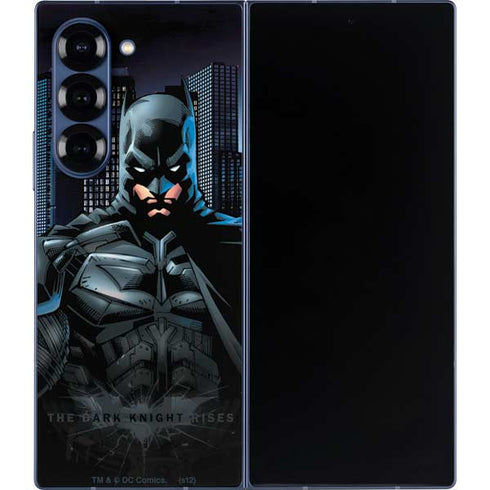 DC Comics Batman The Dark Knight Comic Art Galaxy Z Fold6 Skin