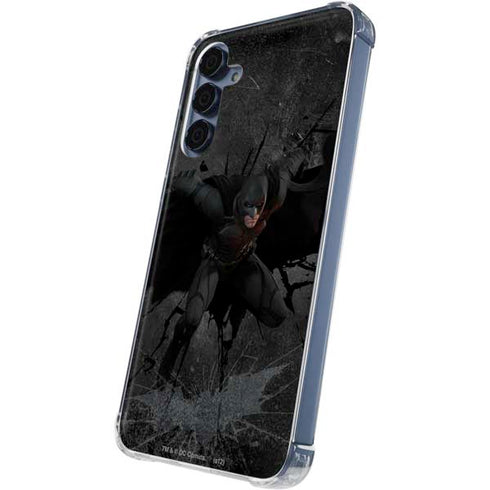 DC Comics The Dark Knight in Action Galaxy A35 5G Clear Case