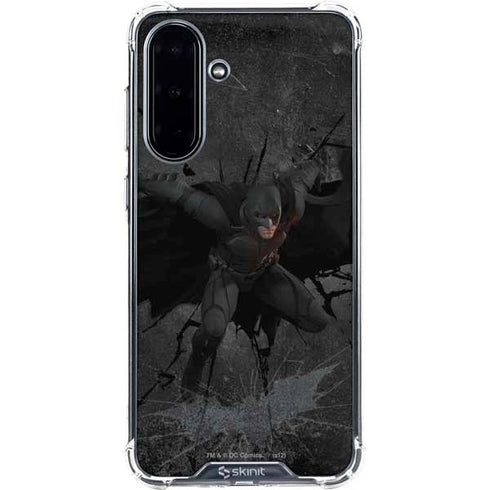 DC Comics The Dark Knight in Action Galaxy A36 5G Clear Case