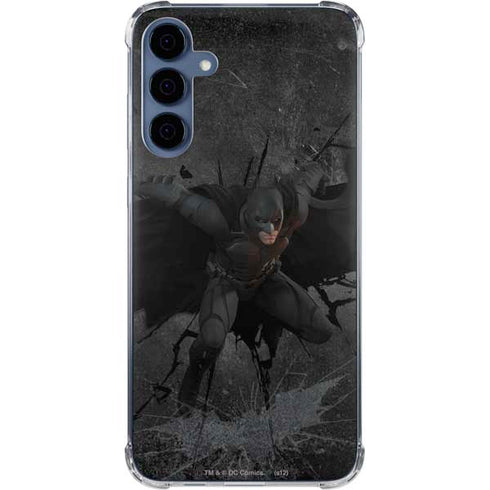DC Comics The Dark Knight in Action Galaxy A55 5G Clear Case