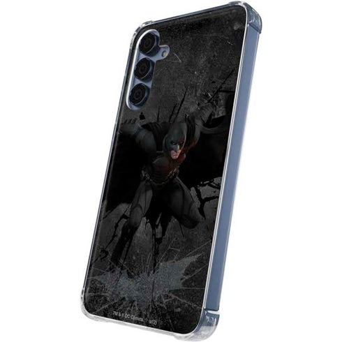DC Comics The Dark Knight in Action Galaxy A55 5G Clear Case