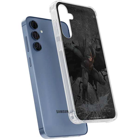 DC Comics The Dark Knight in Action Galaxy A55 5G Clear Case