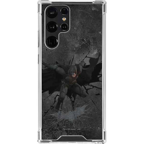 DC Comics The Dark Knight in Action Galaxy S23 Ultra Clear Case