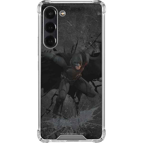 DC Comics The Dark Knight in Action Galaxy S24 FE Clear Case
