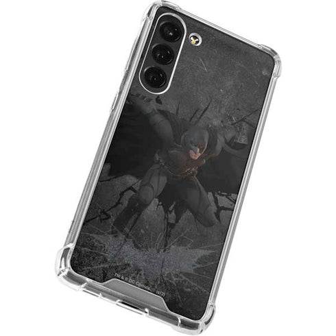 DC Comics The Dark Knight in Action Galaxy S24 FE Clear Case