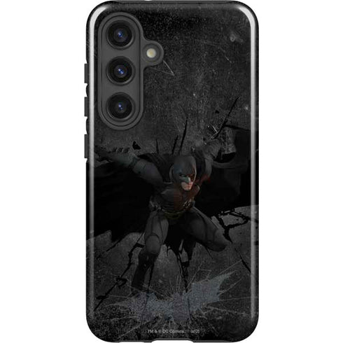 DC Comics The Dark Knight in Action Galaxy S25 Plus Impact Case