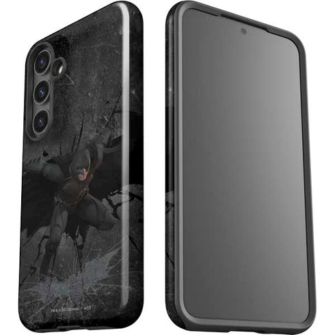 DC Comics The Dark Knight in Action Galaxy S25 Plus Impact Case