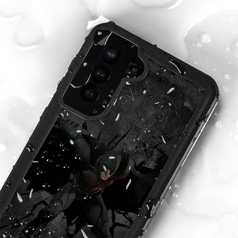 DC Comics The Dark Knight in Action Galaxy S24 Plus Waterproof Case