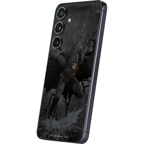 DC Comics The Dark Knight in Action Galaxy S25 Skin