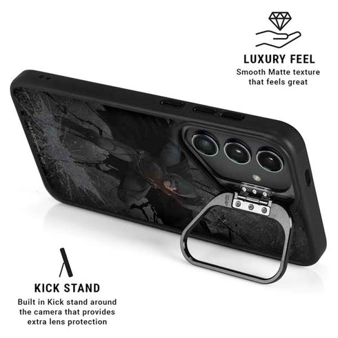 DC Comics The Dark Knight in Action Galaxy S24 Ultra Kickstand Case
