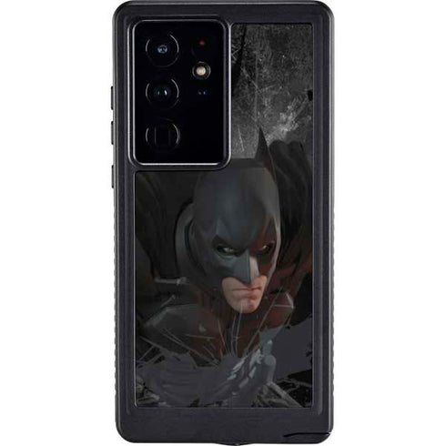 DC Comics The Dark Knight in Action Galaxy S24 Ultra Waterproof Case