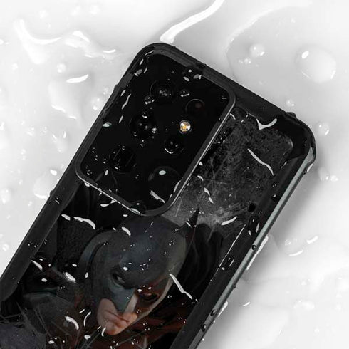 DC Comics The Dark Knight in Action Galaxy S24 Ultra Waterproof Case
