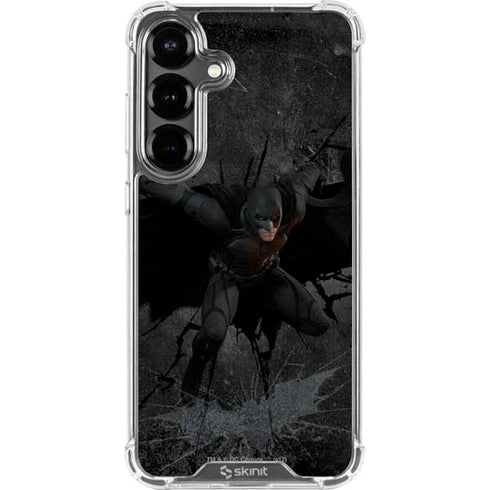 DC Comics The Dark Knight in Action Galaxy S26 Clear Case