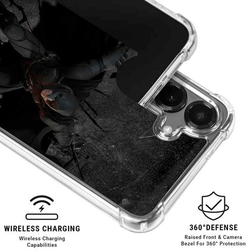 DC Comics The Dark Knight in Action Galaxy S26 Plus Clear Case