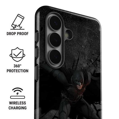 DC Comics The Dark Knight in Action Galaxy S26 Plus Impact Case