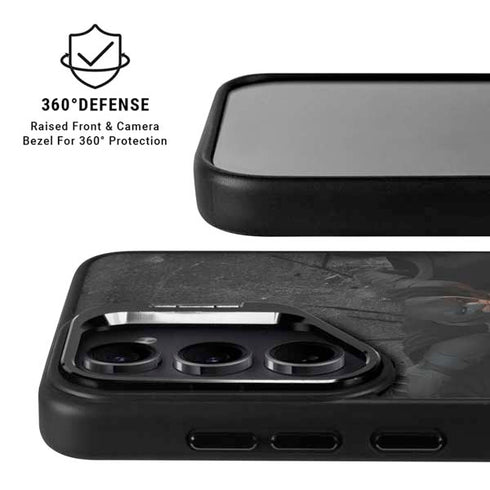 DC Comics The Dark Knight in Action Galaxy S26 Plus Kickstand Case