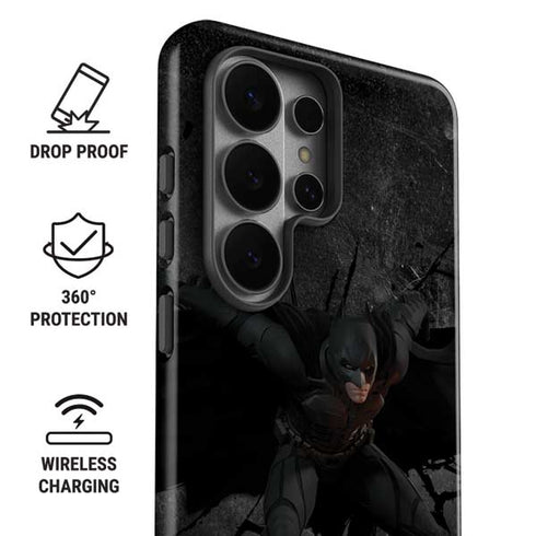DC Comics The Dark Knight in Action Galaxy S26 Ultra Impact Case