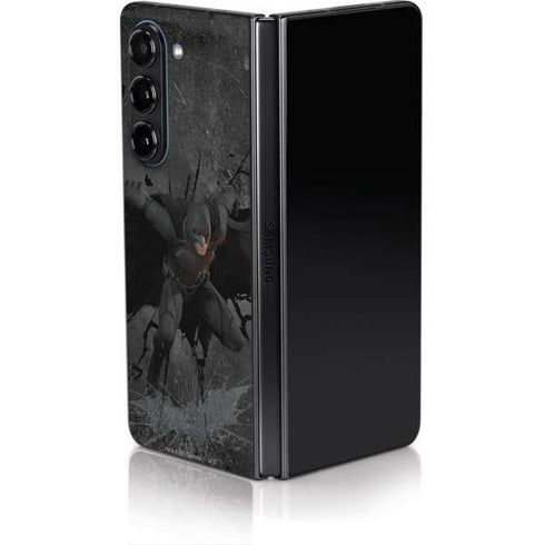 DC Comics The Dark Knight in Action Galaxy Z Fold5 5G Skin