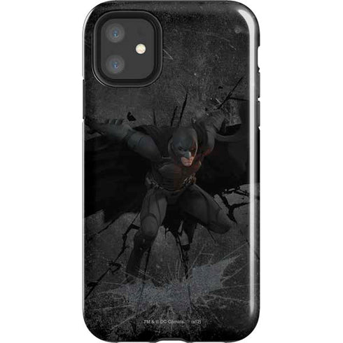 DC Comics The Dark Knight in Action iPhone 11 Impact Case