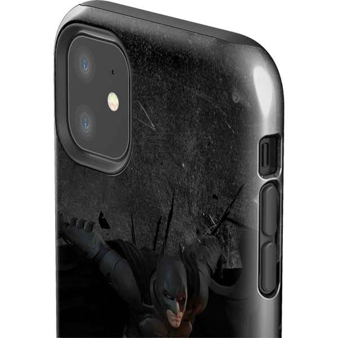 DC Comics The Dark Knight in Action iPhone 11 Impact Case