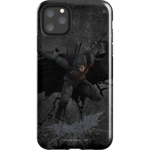 DC Comics The Dark Knight in Action iPhone 11 Pro Max Impact Case