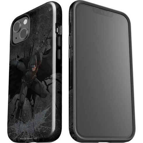 DC Comics The Dark Knight in Action iPhone 15 Impact Case