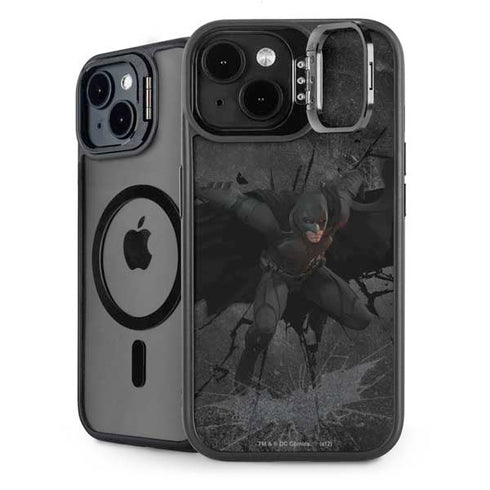 DC Comics The Dark Knight in Action iPhone 15 Plus Kickstand Case