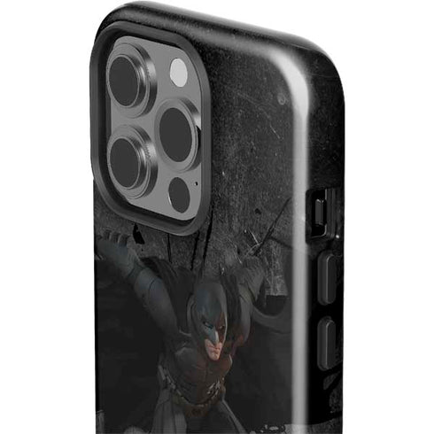DC Comics The Dark Knight in Action iPhone 15 Pro Impact Case