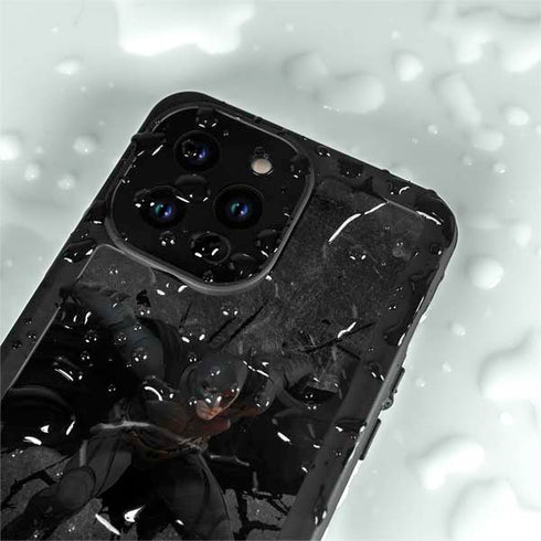 DC Comics The Dark Knight in Action iPhone 15 Pro Waterproof Case