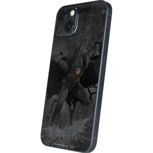 DC Comics The Dark Knight in Action iPhone 15 Skin