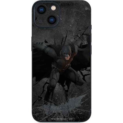 DC Comics The Dark Knight in Action iPhone 15 Skin