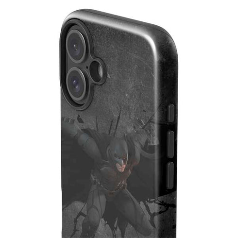 DC Comics The Dark Knight in Action iPhone 16 Plus Impact Case