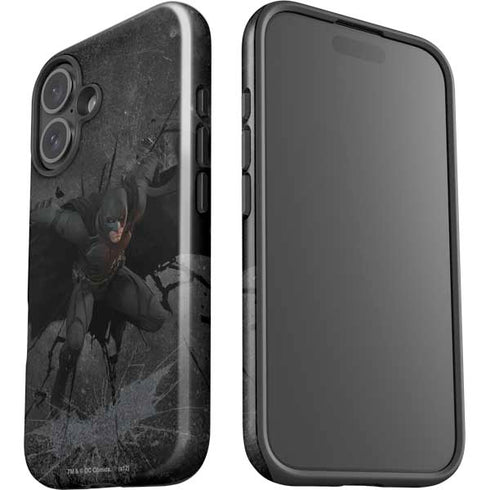DC Comics The Dark Knight in Action iPhone 16 Plus Impact Case