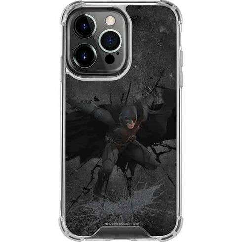 DC Comics The Dark Knight in Action iPhone 16 Pro Clear Case