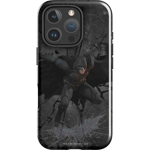DC Comics The Dark Knight in Action iPhone 16 Pro Impact Case
