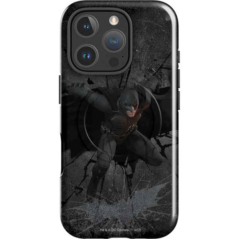 DC Comics The Dark Knight in Action iPhone 16 Pro Magsafe Impact Case