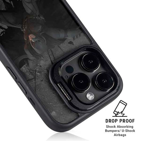 DC Comics The Dark Knight in Action iPhone 16 Pro Max Kickstand Case