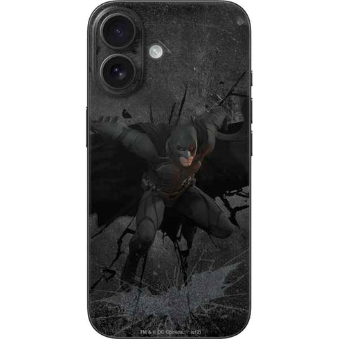 DC Comics The Dark Knight in Action iPhone 16 Skin