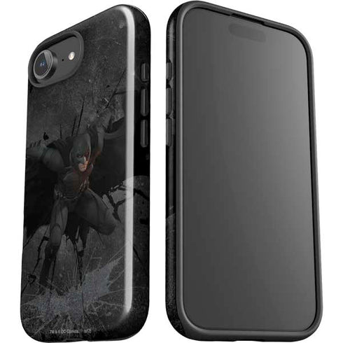 DC Comics The Dark Knight in Action iPhone 16e Impact Case