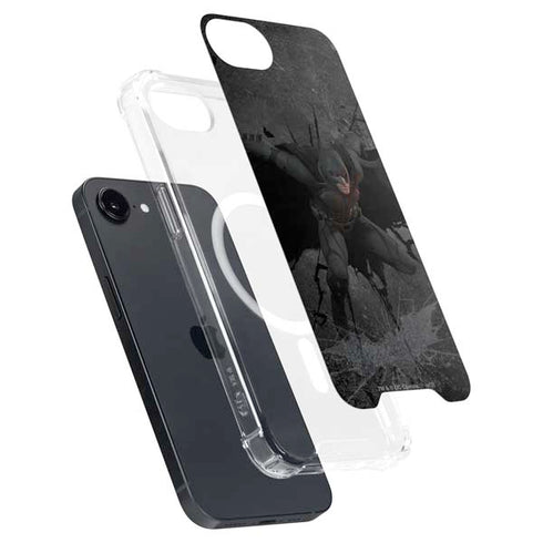 DC Comics The Dark Knight in Action iPhone 16e MagSafe Case