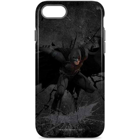 DC Comics The Dark Knight in Action iPhone 8 Pro Case