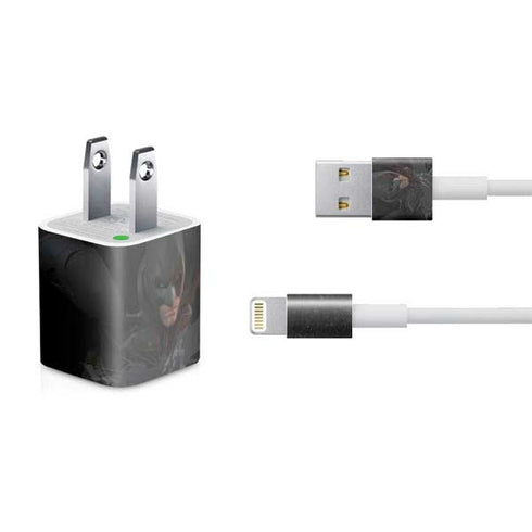 DC Comics The Dark Knight in Action iPhone Charger (5W USB) Skin