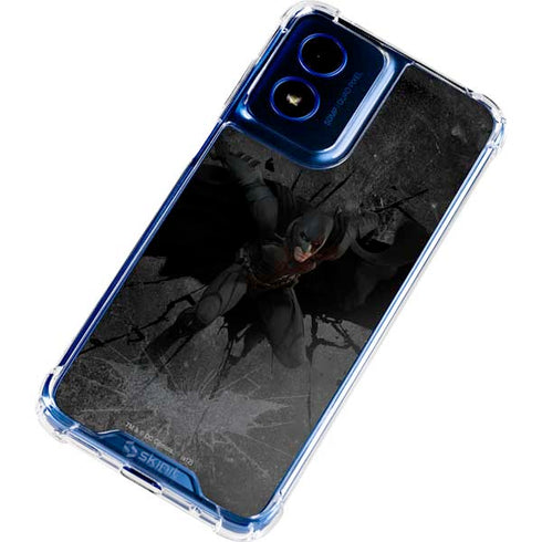 DC Comics The Dark Knight in Action Moto G 5G (2024) Clear Case
